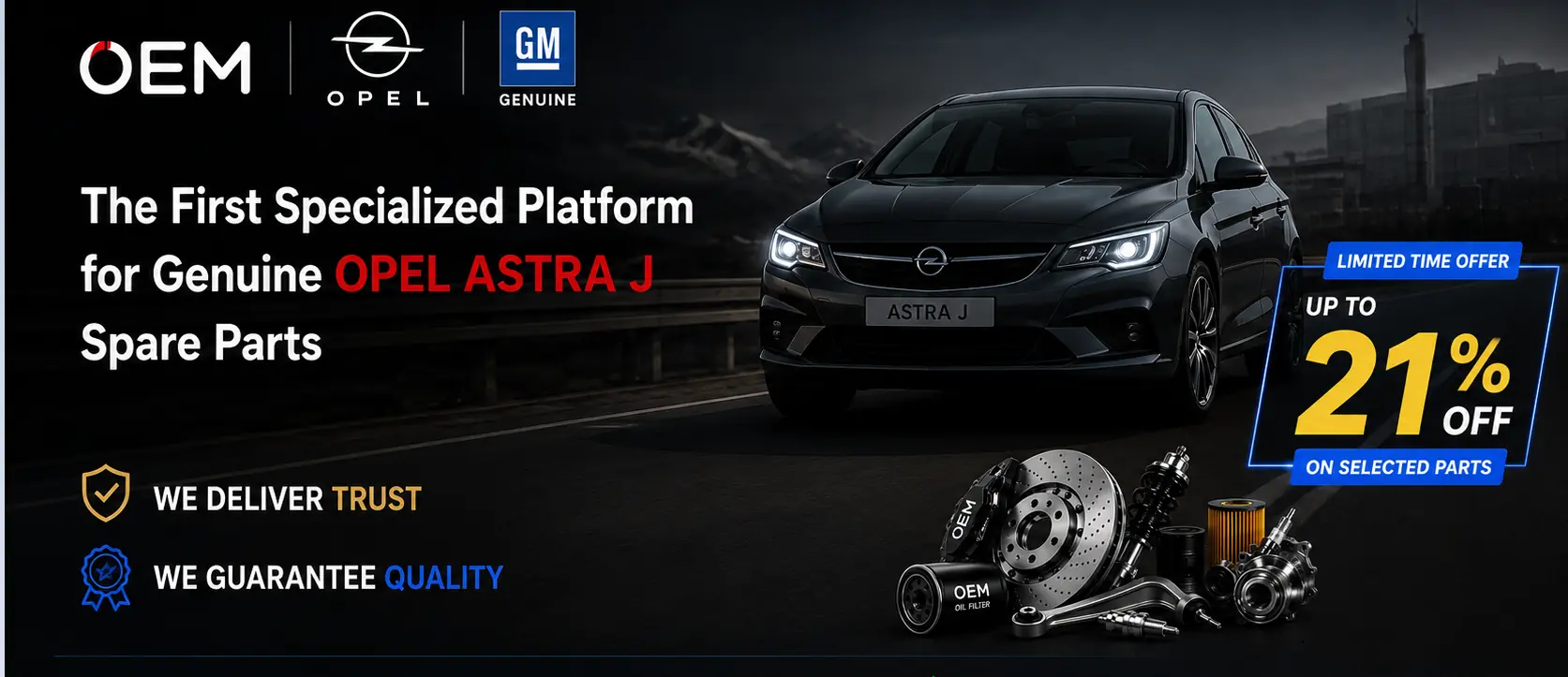 OEM ASTRA J — Original Equipment Manufacturer brands